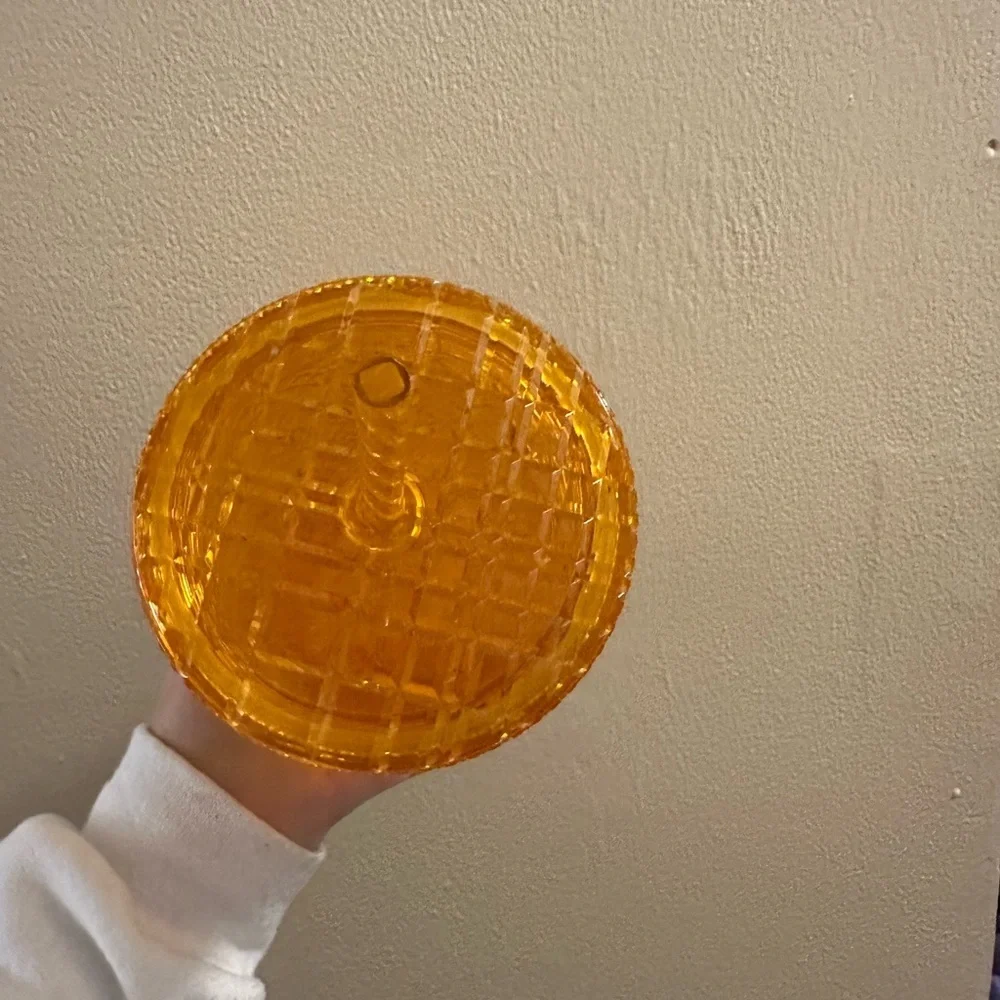 Starbucks Yellow Textured Tumbler